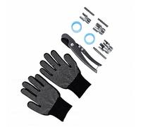 Hyuduo Ensemble de Filetage de Tuyau en Acier au Carbone Durable, Outil de