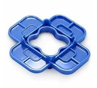 Hyuduo Entretoise de Terrasse, Outil 4 épaisseurs en 1 pour Terrasses en Bois Composite, PVC et Bois Dur, avec Poignée Ergonomique et Coins Arrondis