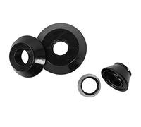 Hyuduo Équilibreur de Roue à Cône à Cône de 40 Mm 4pcs en Acier en Carbone de Haute qualité pour Camion de Voiture SUV HUB THE 1,77 Pouce-5,39 Pouces