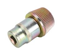 Hyuduo Extracteur de Canalisations de Baignoire, Acier au Chrome-molybdène, Outil de Suppression de Canalisations Rouillées, Poignée Moletée en Spirale, Parfait pour les Réparations de Tuyaux en PVC