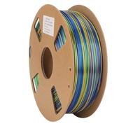 Hyuduo Filaments D'imprimante PLA 3D 1,75 Mm Filaments D'imprimante PLA 3D 1 Kg Rouleau Haute Résistance Filaments PLA or, Bleu, Couleurs Mixtes Vertes Adaptées à la Décoration