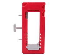 Hyuduo Gabarit de Charnière de Porte, Gabarit de Mortaiseuse en Plastique Réglable pour une Coupe Précise des Charnières, Installation Facile pour les Amateurs de Bricolage et les Professionnels