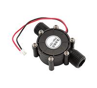 Hyuduo Générateur de Turbine à Eau Hydroélectrique DC 12 V 10 W, Haute efficacité pour Lumières et Radios LED 12 V, Idéal pour le Camping et l'alimentation Hors Réseau