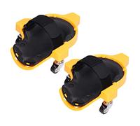 Hyuduo Genouillères Roulantes avec roulettes, Matériau ABS, Protection des Genoux pour Carrelage, Projets de Revêtement de Sol en Bois, Sangles Réglables Confortables, Roues Universelles, Conception