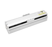 Hyuduo Guide de Rail à Mouvement Linéaire CNC Guide de Rail Linéaire électrique en Aluminium d'aviation SFU1605 Course de 200 Mm Vis C7 Charge de 150 Kg pour l'automatisation Industrielle