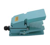 Hyuduo Interrupteur à Pédale Antidérapant TFS-302, Interrupteur au Pied de Commande électrique en Alliage d'aluminium pour équipement Médical et Textile, 250V 15A