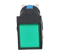 Hyuduo Interrupteur de Bouton-poussoir 25pcs Interrupteur Tactile momentané AC 0-240V 5A avec Indicateur D'équipement pour les Relais de Commande de la Machine Contacteurs