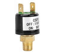 Hyuduo Interrupteur de Contrôle de Pression, Vanne électrique Réglable Robuste, 90-110 PSI, adapté aux Compresseurs d'air et aux Pompes à Eau