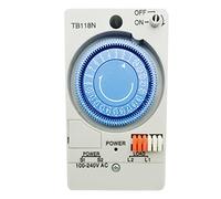 Hyuduo Interrupteur de Temps Mécanique avec Contrôleur de Minuterie de -ordinateur de Batterie NIMH Intégrée pour les Appareils électroménagers de la Lampe de Rue