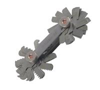 Hyuduo Jauge de Mesure de Filetage Jauge de Pas de Vis en Acier Inoxydable, Facile à Utiliser pour Vérifier l'angle de l'outil, avec Sac en Plastique épais, Application : Mesurer le Pas de Dent de