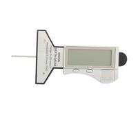 Hyuduo Jauge Numérique de Profondeur de Pneu, Outil de Mesure Précis pour Voitures et Motos, écran LCD avec Résolution de 0,01 Mm pour Vérifier la Profondeur de la Bande de Roulement des Pneus
