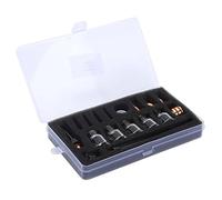 Hyuduo Kit d'accessoires pour Torche de Soudage, Ensemble de Buses en Verre et Laiton OCIMCB920 2.4 pour WP9 WP20, Configuration de Réparation de Torche TIG pour Soudeurs