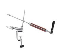 Hyuduo Kit d'affûtage à Angle Fixe, Système d'affûtage 'outils en Alliage 'aluminium avec 4 Pierres de Corindon Blanc pour Couteaux de Cuisine et Utilisation Multi-lames