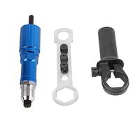 Hyuduo Kit De Fixation De Rivet De Perceuse Électrique Connecteur De Conversion De Riveteuse De Puissance Adaptateur De Rivet avec Clé pour Rivets Aveugles
