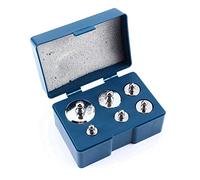 Hyuduo Kit de Poids Précis, Ensemble de Poids d'étalonnage de Précision pour Balance de Poche, Total 205 G avec Boîte de Rangement en Plastique et Pince à épiler pour les Besoins de Mesure Manuelle