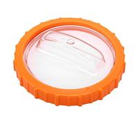 Hyuduo Kit de Remplacement de couvercles de Filtre à Sable P07018, 2 pièces | Couvercle transparent d'inspection, écrou orange anti-fuite, verrouillage rotatif sans outil, pour pompe de piscine