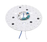 Hyuduo Kit de Rénovation du Ventilateur de Plafond LED 22W 2640LM 3CCT RÉGLABLE 3000K / 4000K / 6000K LUMIÈRE NEURTERALE Jaune Blanc avec une Technologie de Courant Constant pour une