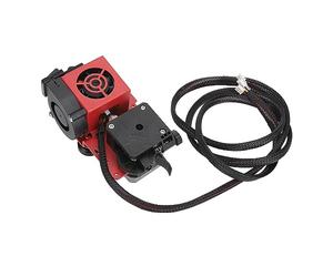 Hyuduo Kit d'extrudeuse à Entraînement Direct, Coque en Aluminium Entièrement Métallique avec Conception Intégrée et Ventilateur de Refroidissement pour Imprimantes 3D comme ENDER3 et PYRAMID