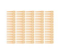 Hyuduo Lames de Coupe en Plastique pour Tondeuses à Gazon, Outils de Remplacement Efficaces avec Bords Brillants pour la Taille Manuelle et Une Utilisation en Extérieur (Orange)