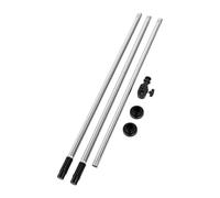 Hyuduo Lampadaire Télescopique de Polissage Mural pour Inspection de | Conception de Support Vertical sans Perçage Nécessaire, Tube en Acier épais à Forte capacité de Charge, Poteau Télescopique
