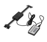 Hyuduo Lecture Numérique Linéaire 0-150 Mm, échelle LCD de Haute Précision pour Tours et Fraiseuses, Acier Inoxydable avec Résolution de 0,01 Mm, Utilisation Industrielle (0-150mm)