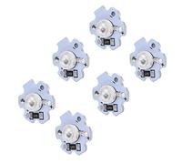 Hyuduo LED 1W 5V Haute Puissance, 25 Puces LED Plaque en Aluminium, luminosité de 200lm pour les Lampes de Poche, Phares, Projecteurs, Lumières de Modélisation de Bricolage, Pas de Scintillement, (#1)