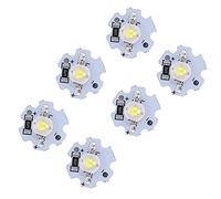Hyuduo LED 1W 5V Haute Puissance, 25 Puces LED Plaque en Aluminium, luminosité de 200lm pour les Lampes de Poche, Phares, Projecteurs, Lumières de Modélisation de Bricolage, Pas de Scintillement, (#7)
