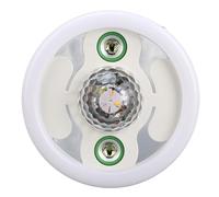 Hyuduo LED Bluetooth Musique Lumière E27 Plafonnier 36W RVB Changement de Couleur avec Double Haut-Parleur Télécommande pour Enfants Chambre Salon