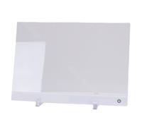 Hyuduo LED Note Board 7 Couleurs Acrylique Effaçable à Sec 4 Modes Dessin Écriture Light Up Message Glow Réinscriptible Memo Board pour le Doodling Signes Personnalisés Parties Chaud