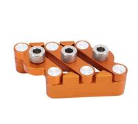 Hyuduo Localisateur de Poinçon de Joint Central en Bois, Dispositif de Centrage Automatique en Alliage d'aluminium pour un Perçage Précis dans les Projets de Menuiserie