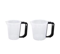 Hyuduo Lot de 30 Tasses à Mesurer pour Mélange de Résine 600 Cc et 400 Cc avec 5 Poignées pour Peinture Artistique en Résine, Pâtisserie et Utilisation en Cuisine