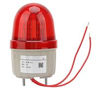 Hyuduo Lumière Stroboscopique à LED Super Brillante, Avertissement Rouge 220VAC avec Conception de Réflecteur Parabolique pour L'atelier CRONE TOWER ROAD-BLOCK