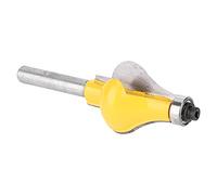 Hyuduo Mèche de Routeur de Main Courante en Forme de Calebasse, Coupe-alliage YG6 pour Rampes d'escalier en Bois, Tige de 8 Mm pour les Projets de Garniture de Menuiserie