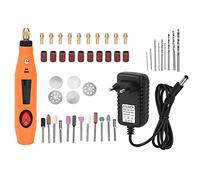 Hyuduo Mini Meuleuse électrique 12 V, Outil de Polissage de Précision Haute Vitesse 16 000 Tr/min avec Noyau en Laiton Remplaçable, pour Couper, Poinçonner, Poncer, Peler, Polir