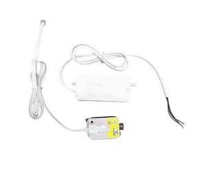 Hyuduo Mini Pompe à Condensats CVC Split, Matériau ABS, Débit Maximum 24 L/h, Tête 12 M, pour Climatiseur et Déshumidificateurs