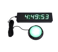 Hyuduo Minuterie de Compétition LED, Horloge de Compte à Rebours à