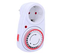 Hyuduo Minuterie Mécanique Prise Programmable Silencieuse Cycle 24 Heures
