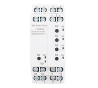 Hyuduo Minuterie WiFi Intelligente, 5 Canaux avec Télécommande de Commutateur Externe, Planification Flexible et fiabilité Hors Ligne, pour Assistant et App