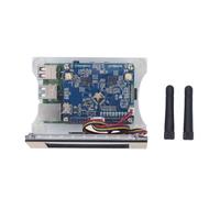 Hyuduo MMDVM Hotspot Board T124B Modem Vocal Numérique avec écran de 3,5 Pouces pour Pi 4B Prend en Charge 5 Modes de Port Ethernet WLAN Conception Duplex pour Les Amateurs de Radio Amateur