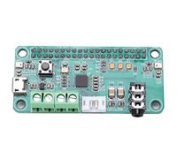 Hyuduo Module de Décodage Audio PCB WM8960 Module de Décodeur Audio 5V I2S 12C avec Double Microphones Sortie Haut-Parleur 2x1W pour 2B 3B 4 Lecture d'enregistrement