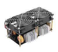 Hyuduo Module de Panneau de Chauffage par Induction, Post-combustion Haute Fréquence avec Collier en Laiton, Puissance 1800 W pour la Domestique des Métaux et une Utilisation Industrielle