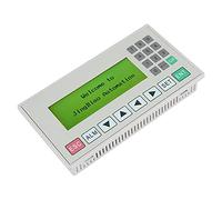 Hyuduo Module d'écran LCD HMI d'affichage de Texte OP320-A de 3,7 Pouces, Communication /RS232 pour PLC, écran Monochrome 192x64 Pixels avec 20 Touches Personnalisées, Panneau de Commande Industriel