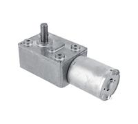 Hyuduo Moteur à Moteur à Engrenage DC 12V avec Auto-verrouillage, Arbre de Sortie Verticale, Torsion 10 Kg.cm, Vitesse 3rpm pour la Fenêtre, Ouvre-porte, Treuil Miniature