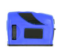 Hyuduo Niveau, Longueur d'onde Infrarouge à Faisceau Rouge à Ligne Croisée 650mm Une Opération Clé Petit Outil de Mesure Portable pour la Disposition du Sol(Bleu)