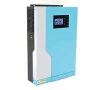 Hyuduo Onduleur Solaire MPPT en Acier laminé à Froid 3500 W, Chargeur 24 V DC à 230 V AC avec 4 Méthodes de Charge, Contrôleur de Charge WiFi MPPT pour Climatiseur Hors Réseau