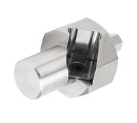 Hyuduo Outil d'alésoir de Chanfrein de Trou de Chien d'établi, Acier Inoxydable, Outil 'ébavurage et de Chanfreinage de 20 Mm pour le Travail du Bois, Tige Hexagonale de 9 Mm pour Trous de Chien