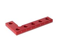 Hyuduo Petit Outil de Recherche de Centre carré, Mini carré Réglable en Alliage d'aluminium avec des Marquages clairs pour des Projets de Menuiserie Précis (Norme britannique)