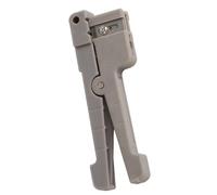 Hyuduo Pince à Dénuder Fibre Optique, Outil de Précision à Lame Réglable pour Dénuder les Câbles Coaxiaux, Pince à Sertir Multifonction pour Gaine de Fibre UTP STP CAT5 (45-162)