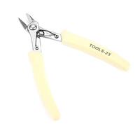 Hyuduo Pince Coupante Diagonale Mini 5 en Acier Inoxydable, Poignée Antidérapante, Idéale pour le Cisaillement électronique Précis et la Coupe des Fils et Câbles