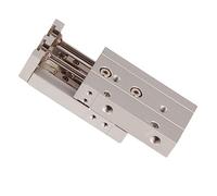 Hyuduo Pince Parallèle Pneumatique, Alliage d'aluminium, Double Action, Installation Facile pour les Applications d'air comprimé (HLQ6-20S)